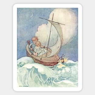 A Voyage to Fairyland by Anne Anderson Sticker